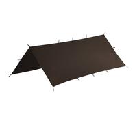 Helikon-Tex Tenda da Campo Supertarp Small 200 x 250 cm, Marrone Terra, Protezione Temporanea all'Aperto, Ombra, Resistente all'Acqua e al Vento
