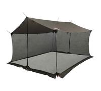Telo da campeggio con pareti in rete, 340 x 260 x 220 cm, colore: Blu