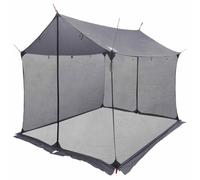 Telo da campeggio con pareti in rete, 340 x 260 x 220 cm, colore: Blu