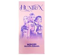 Telo da mare grande Demon Hunters Huntrix Asciugamano originale K-Pop 140x70