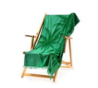 Telo da Mare in Cotone Green Palms