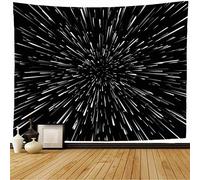 Telo Da Parete Abstract Big Wormhole Hyperspace Tunnel Zoom Gravity Nebula Open Space Black Star Science Arazzo Non Sbiadisce Facilmente Arazzii Estetica Per Soggiorno Libreria L