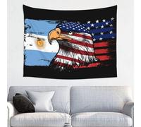 Telo Da Parete Argentina Argentinean Flag Ameirca Flag With Eagle Pattern Arazzi Arte Muraria Arazzo Estetica Tapestry Per Dormitorio Camera Da Letto Libreria L