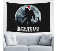 Telo Da Parete Believe Bigfoot Trees Forests Arazzo Da Parete Estetica Arazzi Decorazione Arazzo Per Soggiorno Dormitorio Dormitorio Universitario M