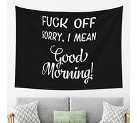 Telo Da Parete I Don'T Mean To Be Rude But Shut Up And Fuck Off Soffitto Arte Arazzi Non Sbiadisce Facilmente Per Libreria Dormitorio S