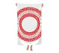 Telo da spiaggia con simbolo matematico del Pi greco, teli da spiaggia in microfibra, coperta tropicale oversize, grande, extra large, teli da piscina, asciugatura rapida, antisabbia, per donne, raga
