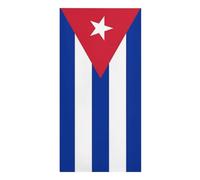 Telo Da Spiaggia - Novità Asciugamano Da Bagno In Microfibra Con Stampa Della Bandiera Nazionale Della Repubblica Di Cuba Grande Per Adulti Bambini Assorbente Anti-Sabbia Asciugatura Rapida 150X180Cm
