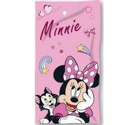 Telo da Spiaggia o Asciugamano da Bagno Disney Minnie 70 x 140 cm in Cotone (Rosa)
