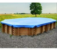 Telo di copertura invernale Gre CIKPCO80 piscina ovale GRE 804x386