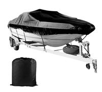 Telo di copertura per barche per principianti | 190t Oxford Tuchsdinghy C0ver per l'inverno | V-Hull Oxford in tessuto B0at C0ver, protezione per gommoni ad alte prestazioni