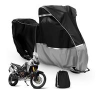 Telo di copertura per moto, impermeabile, adatto per Honda Adventure Model CRF1100L Africa Twin CB500X, 420D, tessuto Oxford, telo per moto, per attività all'aperto, per moto, moto, neve, pioggia e