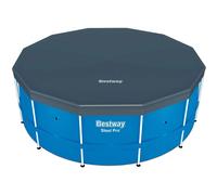 Telo di copertura per piscina Frame Ø 366 cm Bestway Nero