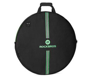 Telo di copertura per ruota di bicicletta, diametro 74 cm - nero
