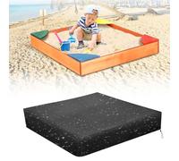 Telo di Copertura per Sabbiera, 150x150x20cm Copertura Sabbiera Impermeabile, Copertura per Sabbiera con Coulisse, Resistente Al Vento Alla Pioggia, Copertura per Sandbox,per sabbiera da giardino