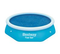 Telo Termico Per Piscina Fast Set Rotonda 244cm Copertura Blu Bestway 58060