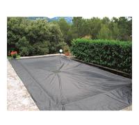 Provence Outillage Telo di Protezione 140g/m2 per Piscina Rettangolare 5 x 9 m
