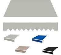 Telo di ricambio for tenda da sole da patio, 10x5 piedi, 10x6,5 piedi, 10x8,2 piedi, tessuto di ricambio for tenda da sole retrattile, tela di ricambio manuale for tenda da sole da esterno (blu, 3x1,5