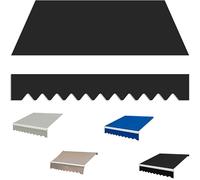 Telo di ricambio for tenda da sole da patio, 10x5 piedi, 10x6,5 piedi, 10x8,2 piedi, tessuto di ricambio for tenda da sole retrattile, tela di ricambio manuale for tenda da sole da esterno (blu, 3x1,5