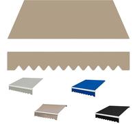 Telo di ricambio for tenda da sole da patio, 10x5 piedi, 10x6,5 piedi, 10x8,2 piedi, tessuto di ricambio for tenda da sole retrattile, tela di ricambio manuale for tenda da sole da esterno (blu, 3x1,5