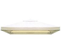 Telo di ricambio in poliestere bianco 3x3 mt per gazebo