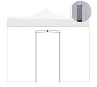 Telo di Ricambio Laterale per Gazebo Pieghevole 3x2m Impermeabile con Porta