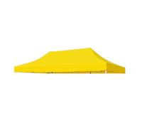 Telo Di Ricambio per Gazebo, Canopy Top Replacement Outdoor, Impermeabile, Protezione Solare, Antivento, per Feste, Esterni, Mercato(Solo Top)(3 * 6.0m)
