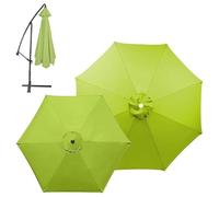 Telo Di Ricambio Per Ombrellone A 6/8 Stecche, Copertura Di Ricambio Per Parasol Da Giardino 2/2.3/2.7/3/3.50m, Baldacchino Di Ricambio Ombrellone(Grass green,8Ribs-4m(13.1FT))