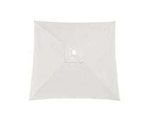 Telo Di Ricambio Per Ombrellone Colonna Centrale, Copertura Di Rechange Per Parasole Da Giardino Tavolo, Impermeabile Durevole Per Esterni, 4 6 8 Stecche Tessuto Di Sostituzione(Off-white,2X2m)