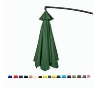 Telo di Ricambio per Ombrellone Copertura per Ombrellone Tettuccio di Ricambio per Ombrellone ∅2.0m 2.30m 2.70m 3.0m 6 Stecche 8 Stecche Poliestere Telo Ombrellone ( Color : Dark green , Size : 2.0m/6