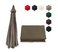 Telo Di Ricambio Per Ombrellone Tessuto Resistente All'acqua | Telo Di Ricambio Per Ombrellone Da Esterno Di Alta Qualità(Deep top color,2.5m/8.2ft-6ribs)