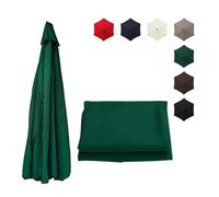 Telo Di Ricambio Per Ombrellone Tessuto Resistente All'acqua | Telo Di Ricambio Per Ombrellone Da Esterno Di Alta Qualità(Dark green,3.0m/9.8ft-8ribs)