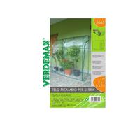 Verdemax Telo di ricambio per serra a parete Oleander 200x100x215 cm trasparente - 2645