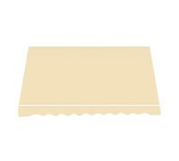 Telo di Ricambio per Tenda da Sole a Caduta e Bracci in Poliestere da 180gr/mq PU Impermeabile (Beige, L300xP250 CM)