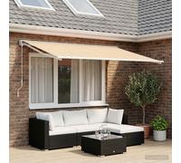 Telo di ricambio per tenda da sole Blu e Arancione 450 × 300 cm