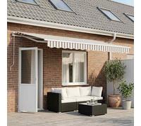vidaXL Telo di ricambio per tenda da sole Poliestere, Tessuto moderno per tende rettangolari, resistente al sole, all'acqua, facile da pulire, perfetto per l'esterno