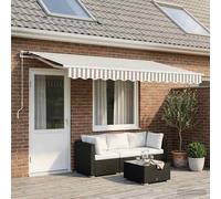 vidaXL Telo di ricambio per tenda da sole Poliestere, Tessuto moderno per tende rettangolari, resistente al sole, all'acqua, facile da pulire, perfetto per l'esterno