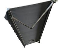 Telo Di Ricambio Per Tenda Da Sole Per Esterno AntiUV(Gray,285x200cm)