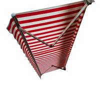 Telo Di Ricambio Per Tenda Da Sole Per Esterno AntiUV(Red,245x250cm)