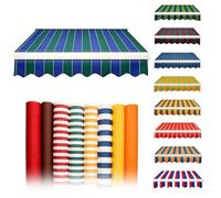 Telo di ricambio per tendalino da 320 g, resistente e pesante. Impermeabile e con protezione UV. Perfetto per patio, roulotte e camper. Installazione fai da te facile e veloce