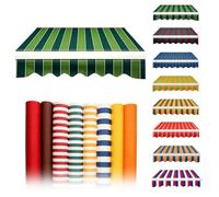 Telo di ricambio per tendalino da 320 g, resistente e pesante. Impermeabile e con protezione UV. Perfetto per patio, roulotte e camper. Installazione fai da te facile e veloce