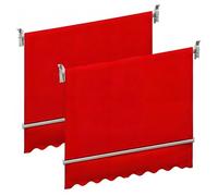 Telo di Ricambio per Tende da Sole 380g/m², Tessuto Protezione Solare Termico in PVC per Impermeabile Esterni, su Misura, Copertura Tendone Retrattile per Balcone, Terrazza, Giardino