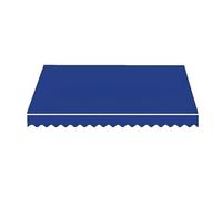 Telo di Ricambio per Tende Parasole Retrattile, Tessuto di Ricambio per Tende a Braccio da 2x1,50 m in Poliestere, per Balcone, Esterno, Giardino(Bleu,15x11.5ft/450x350cm)