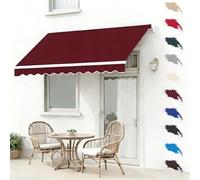 Telo Di Ricambio Per Tettoia Per Esterno E Tendas Da Sole, Copertura Impermeabile E Resistente Ai Raggi UV, Adatto A Giardino, Patio O Area Esterna, Disponibile In Vari Colori E Misure