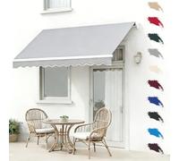 Telo Di Ricambio Per Tettoia Per Esterno E Tendas Da Sole, Copertura Impermeabile E Resistente Ai Raggi UV, Adatto A Giardino, Patio O Area Esterna, Disponibile In Vari Colori E Misure