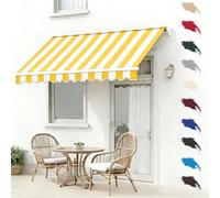 Telo Di Ricambio Per Tettoia Per Esterno E Tendas Da Sole, Copertura Impermeabile E Resistente Ai Raggi UV, Adatto A Giardino, Patio O Area Esterna, Disponibile In Vari Colori E Misure