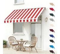 Telo Di Ricambio Per Tettoia Per Esterno E Tendas Da Sole, Copertura Impermeabile E Resistente Ai Raggi UV, Adatto A Giardino, Patio O Area Esterna, Disponibile In Vari Colori E Misure