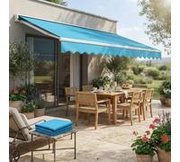 Telo Di Ricambio, Tessuto Di Ricambio Per Tende Da Sole | Telo di ricambio in acrilico impermeabile e resistente al sole; dimensioni personalizzabil(G,8.2x6.5ft(2.5x1.9m))