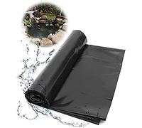 Telo di Rivestimento Ispessito per laghetto da Giardino, in PVC Resistente agli Strappi e Impermeabile, Membrana per laghetto da Esterno, Nera, Dimensioni 5 m x 6 m - Proteggi Il Tuo giardin
