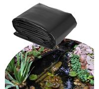 Telo di Rivestimento per laghetto in Gomma Resistente, 1x1 m, in HDPE Durevole e Impermeabile, Ideale per laghetti, Giochi d'Acqua da Giardino e Laghi Artificiali. Spessore 0,12 mm (dimensio