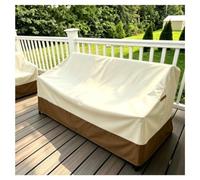 Telo di Sagomato per Panca Resistente Intemperie,Raggi Uv, Vento e Strappi Stagionali Esterni Coperture per Panca Esterno 2 Posti,79x37x35in（200*94*89cm）